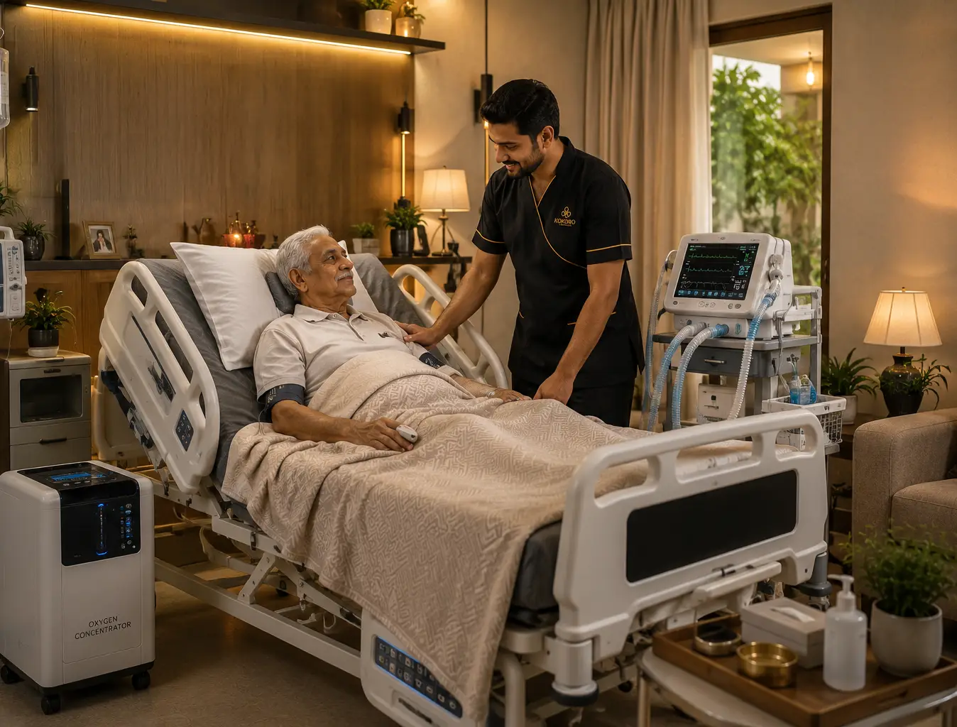 Advanced medical equipment at home