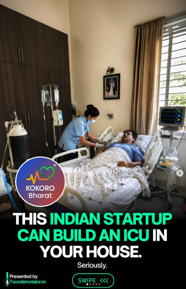 Kokoro Bharat Instagram post